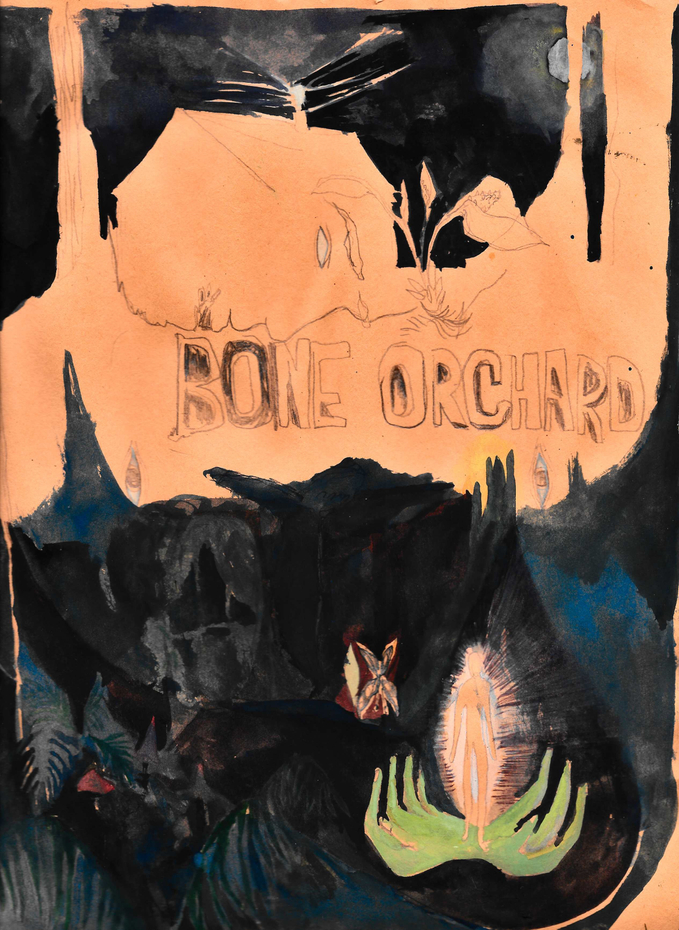 Cold Fern, 2019 Watercolour and pencil on paper 21 x 30 cm