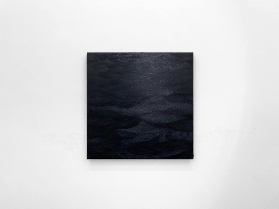 Karen Gunderson, Finding Tomorrow, 2024. Oil on linen, 24 x 24 inches.