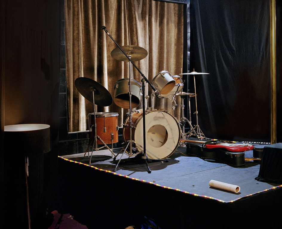 Larry Sultan, Satsuma Studio, from the series The Valley, 2003. Archival pigment print, 40 x 50 inches.