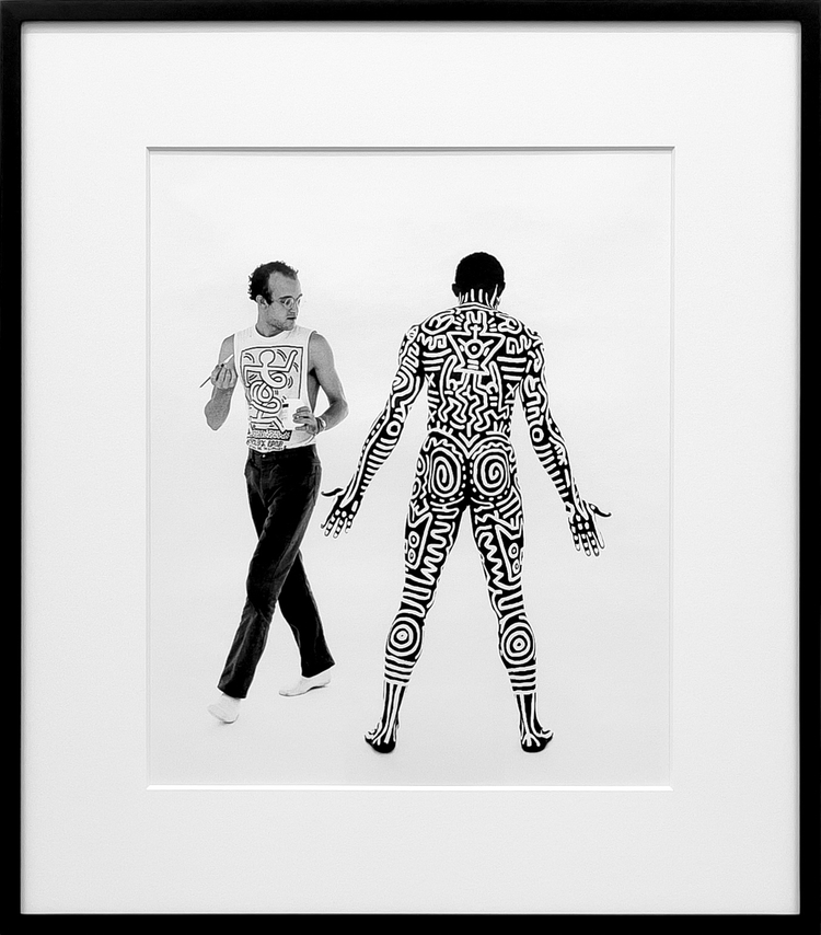 Tseng Kwong Chi, Bill T. Jones, 1983.&nbsp;Gelatin silver print, image size: 18 7/8 x 15 3/8 inches, frame size: 27 7/8 x 24 3/8 inches.