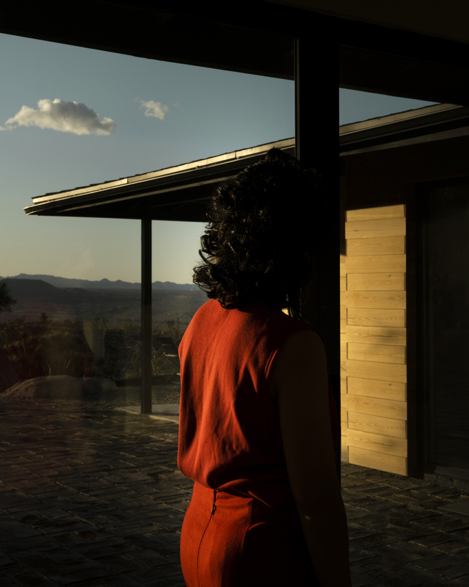 Tania Franco Klein, Dear Stranger (Self-portrait), from the series Proceed To The Route, 2020. Archival pigment print, 39 x 31 inches.