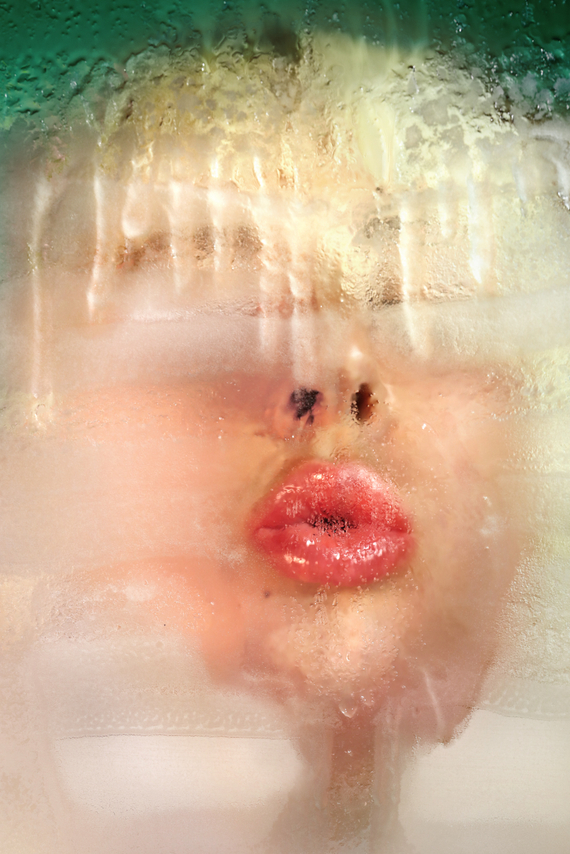 Marilyn Minter, Antifreeze, 2021. Dye sublimation print, 40 x 26 5/8 inches.