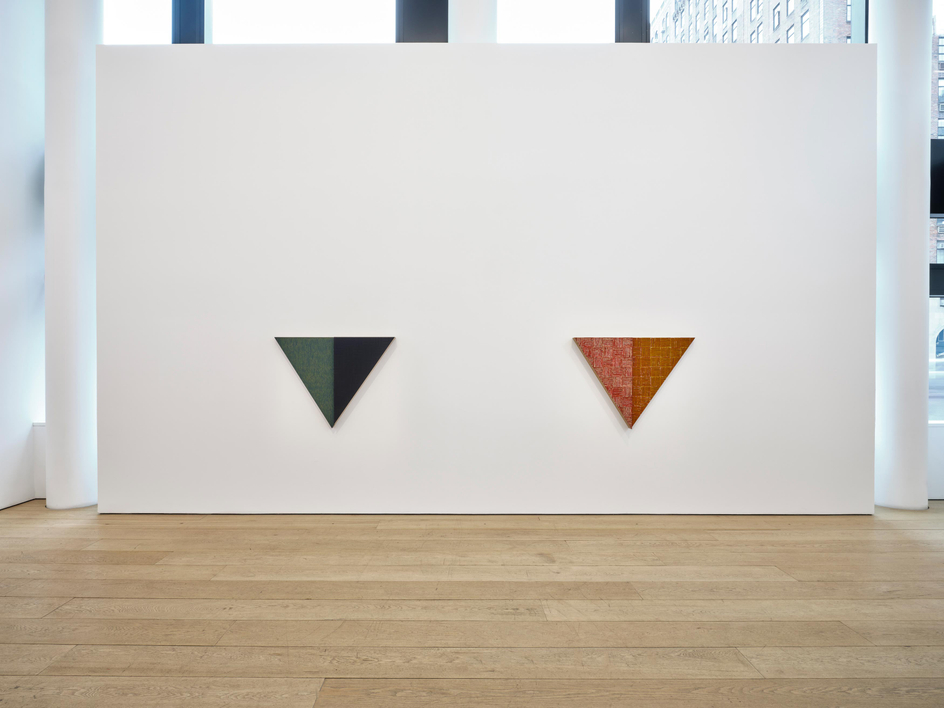McArthur Binion: Stuttering:Standing:Still II, Installation view
