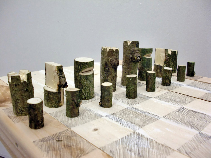 Log Chess Set, 2012