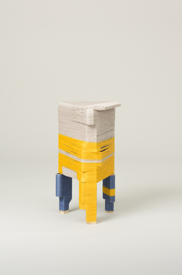The Thread Wrapping Machine Stool 4, 2013