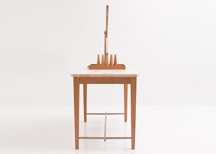 <p><strong>aberant architecture, Benchmark, American Hardwood Export Council</strong>, Devil Amongst the Tailor's Table, 2012</p>