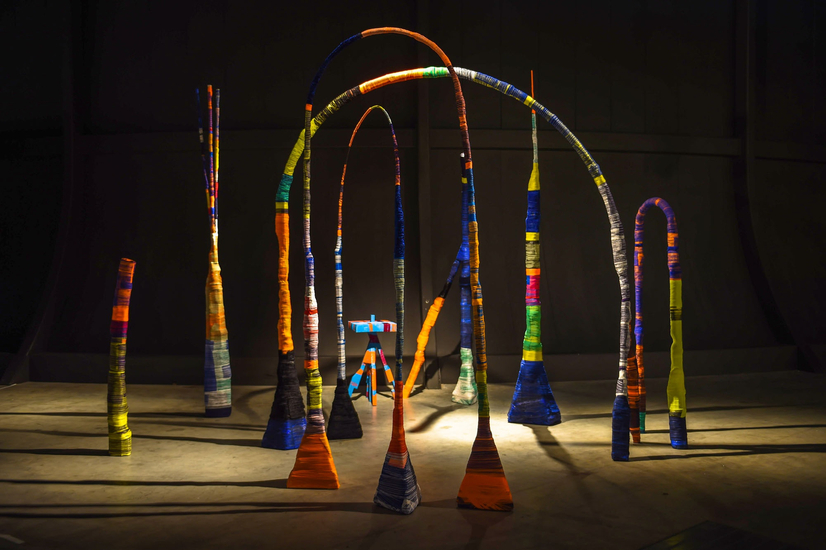 <p>Gallery Libby Sellers. Anton Alvarez's Design at Large installation. Design Miami/ Basel 2014.</p>