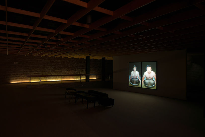 Bill Viola @The Chapel Installation view
