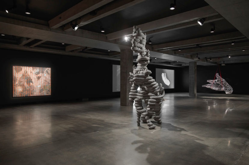 Toby Ziegler, Your shadow rising, Mona, Hobart (Curator Olivier Varenne with Pippa Mott)