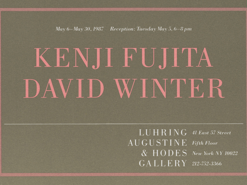 Kenji Fujita, David Winter