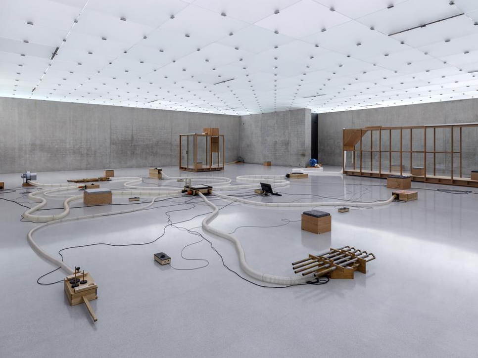 exhibition | tarek atoui: souffle continu, sunflowers