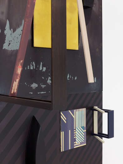 Nahum Tevet, Time after Time #15 (with orange), 2019