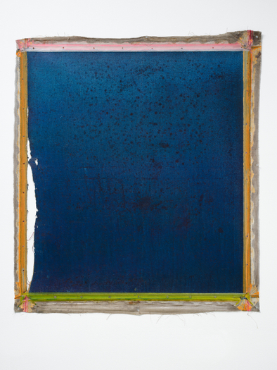 Jeff McMillan, Untitled (Blue with Rip H-223), 2021-2024