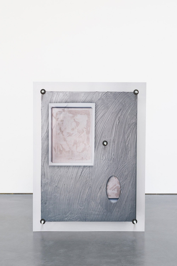 Jesse Stecklow, Untitled (Image-bearing structure), 2014 (front view)