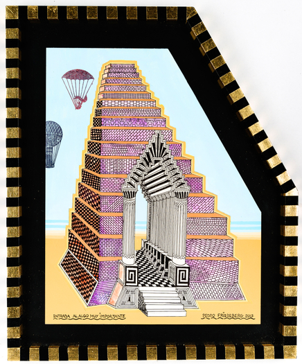 Pedro Friedeberg, Entrada al algo muy importante (Entrance to Something of Utmost Importance), 2017