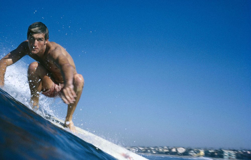 LeRoy Grannis, Kent Layton, Hermosa Beach, 1969