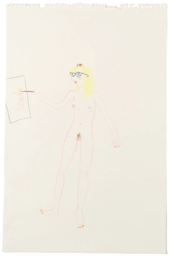 Aurel Schmidt, Self Portrait 9, 2013