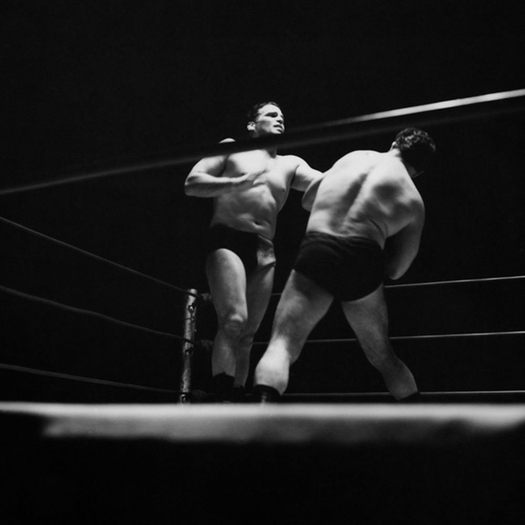 Hunter S. Thompson, Wrestling Match, Louisville, Kentucky, c. 1950s