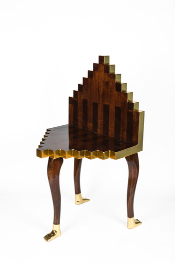 Pedro Friedeberg, Chair for an Inca Princess, 2017