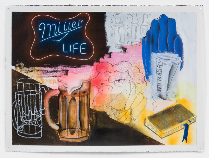 Pat Phillips, Untitled “Wearing a mask at the bar in Port Richmond might get you beat up” / Moes, 2021