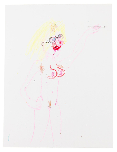 Aurel Schmidt, Self Portrait 3, 2013