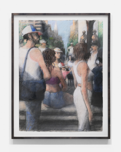 Bill Jacklin, Onlookers, Washington Square I, 1986-2005