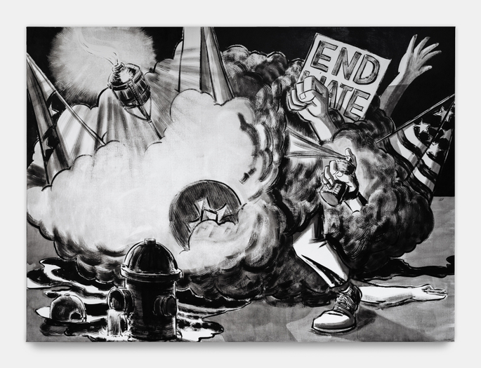 Mark Thomas Gibson, Battle of Charlottesville, 2020