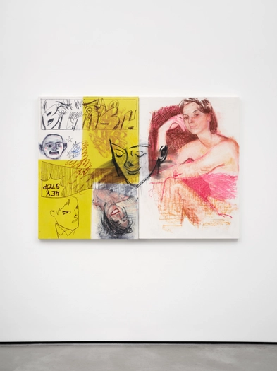 Alex Gibson, Patch Note (diptych), 2022