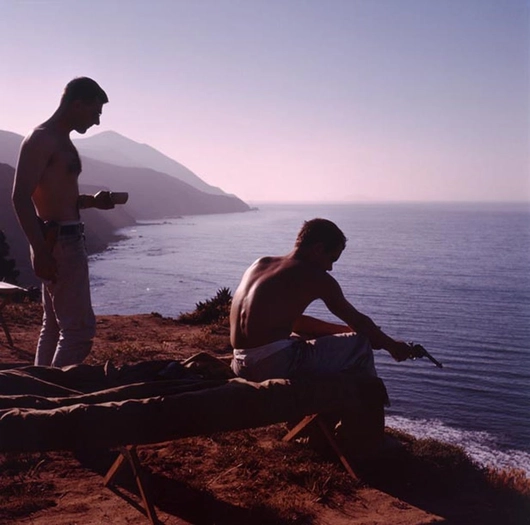 Hunter S. Thompson, Fishing with Guns, c. 1960s