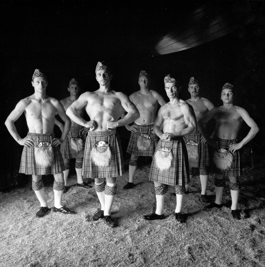 Michal Chelbin, Men in Skirts, Israel, 2005