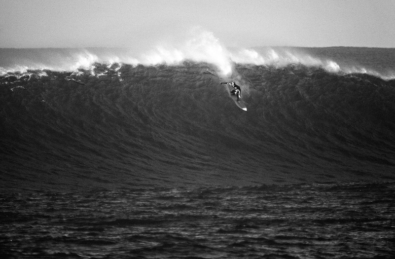 Jeff Divine, Peter Townend, Sunset Beach, Oahu, 1977
