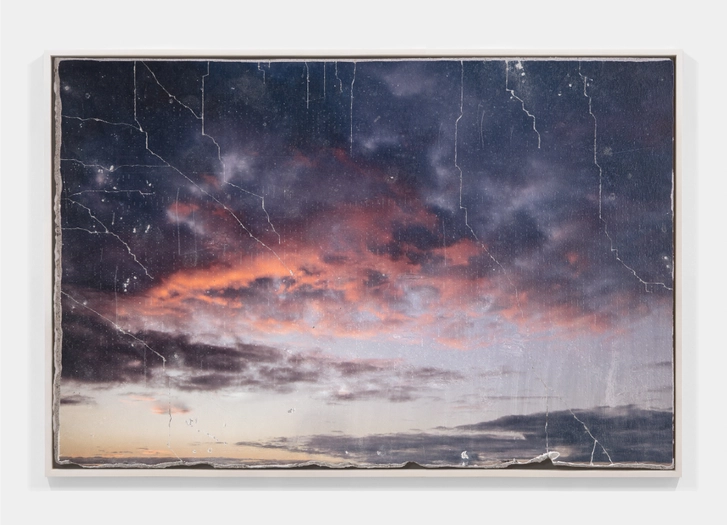 Matthew Brandt, January Sky XIII, 2025