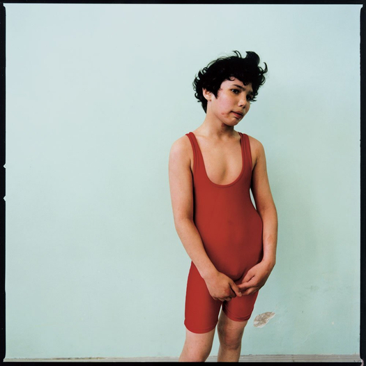 Michal Chelbin Bloody Boy, Russia chromogenic print 37 x 37 inches