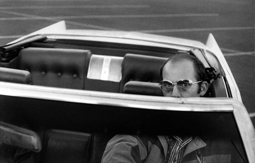 Hunter S. Thompson, Self Portrait, In White Whale, Las Vegas, c. 1970s