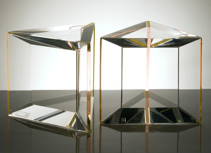 Alexandra Von Furstenberg, Trillion Acrylic Side Table, 2008
