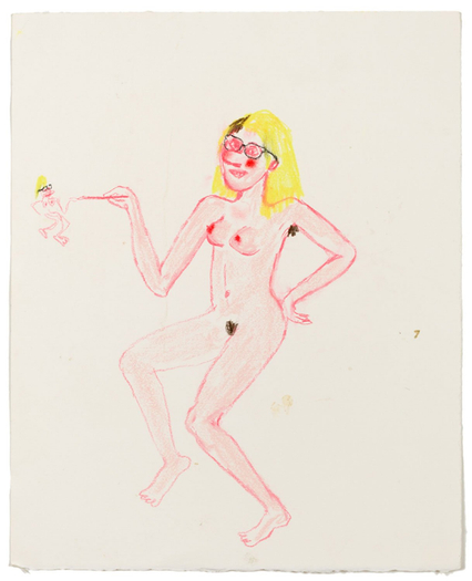 Aurel Schmidt, Self Portrait 22, 2013