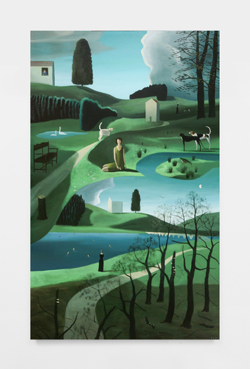 Emilio González Sainz, El lago, 2016