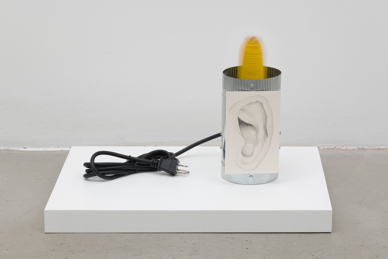 Jesse Stecklow, Ear Wiggler (Ghost Corn Spinner), 2018