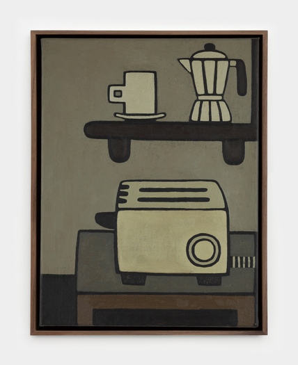 William Wright, Still-Life with Toaster, Coffee Pot and Cup, 2022-2023