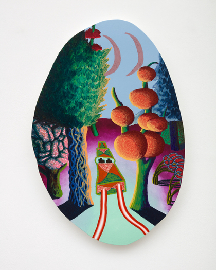 Eliot Greenwald, jungle egg, 2021