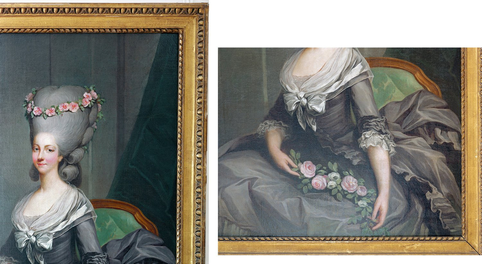 Robert Polidori, Chambre du Capitaine des Gardes, (29) CCE.01.065, Corps Central - R.d.C, Versailles (diptych), 2009