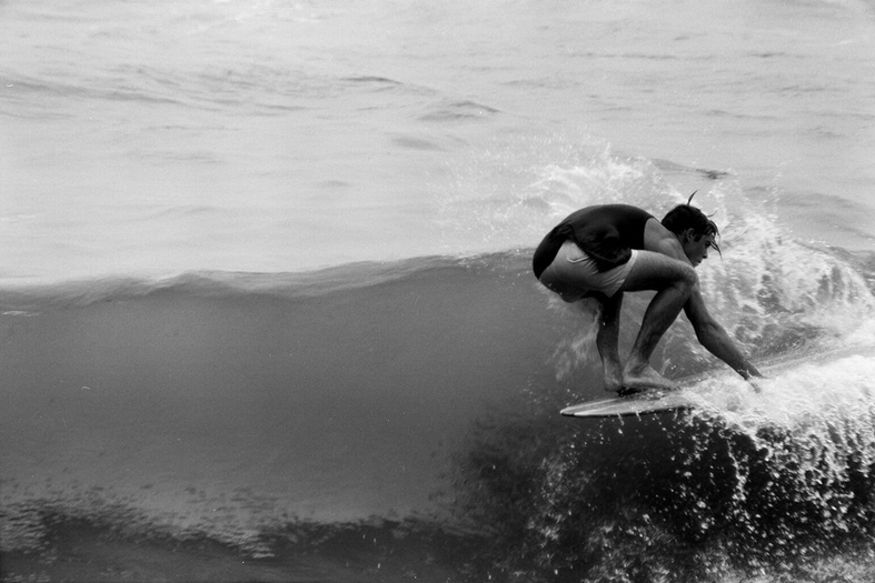 LeRoy Grannis, Ron Sizemore Backs into Third, D&W Surf Championships, Delrey Beach, 1963