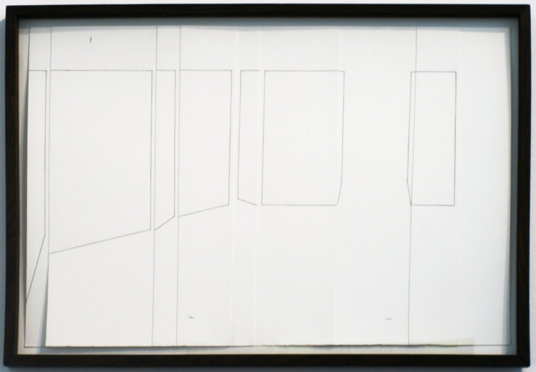 Isabelle Cornaro, Pelouse avec grille, 2008