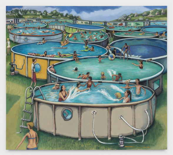 Rob Thom, 12 Pool Party, 2020