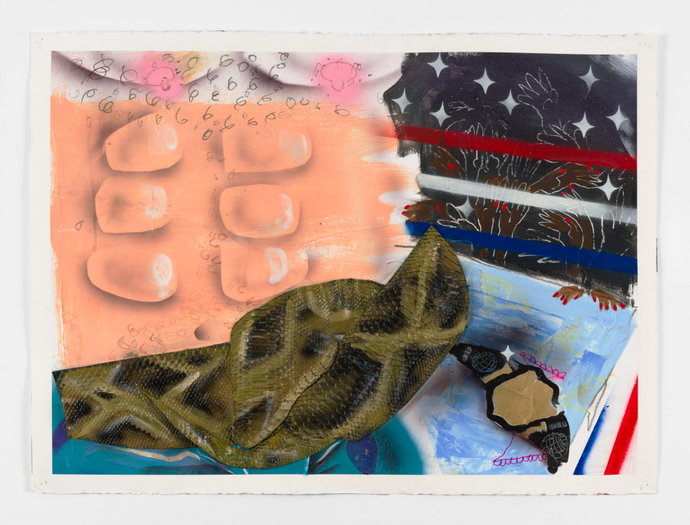 Pat Phillips, Untitled (the ladies love Florida Man), 2019