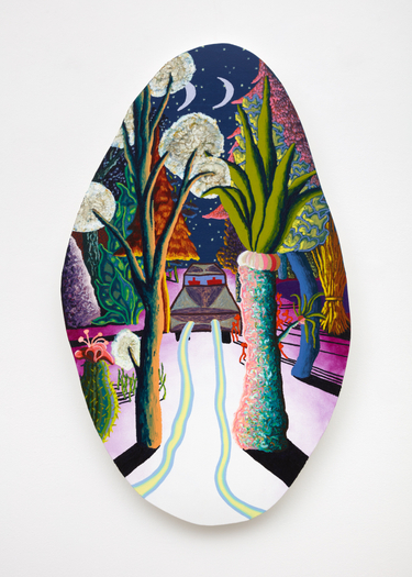 Eliot Greenwald, jungle egg, 2021