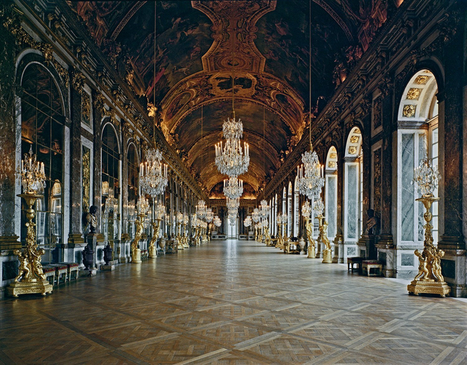 Robert Polidori, Galerie des Glaces, (113) CCE.02.034, Corps Central - 1er étage, Versailles, 1983