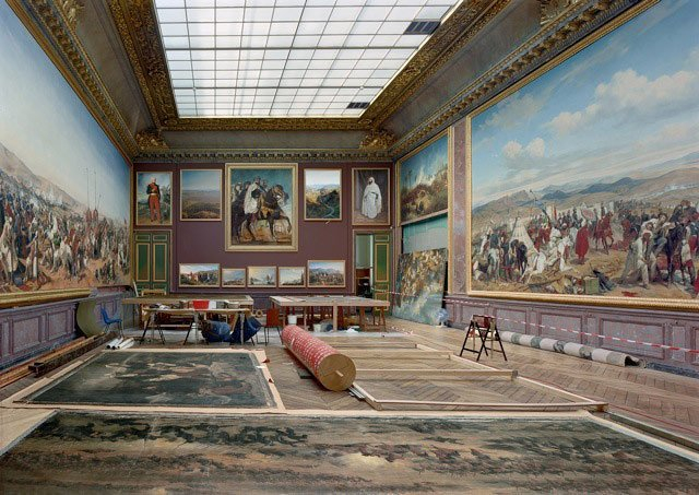 Robert Polidori, Salle de la Smalah, (104) ANR.02.027, Salles de l'Afrique, Alie du Nord - 1er étage, Versailles, 2003