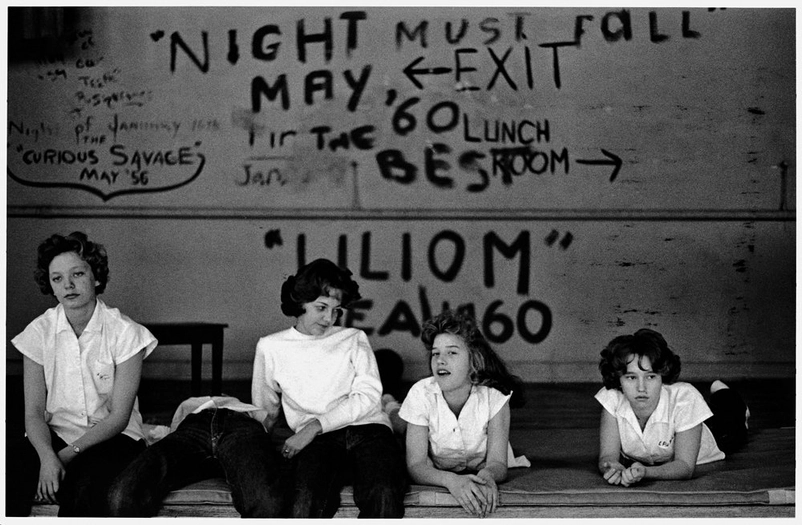 Joseph Sterling, The Age of Adolescence (four girls in white shirts), 1959-64