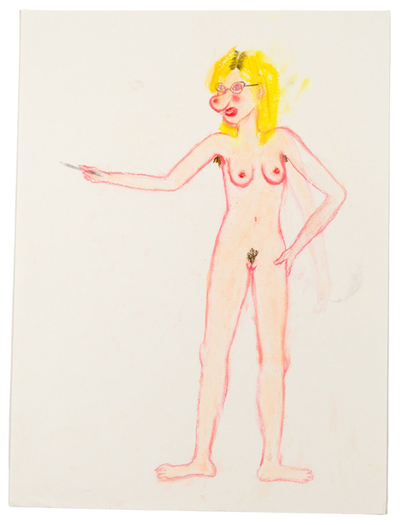 Aurel Schmidt, Self Portrait 8, 2013